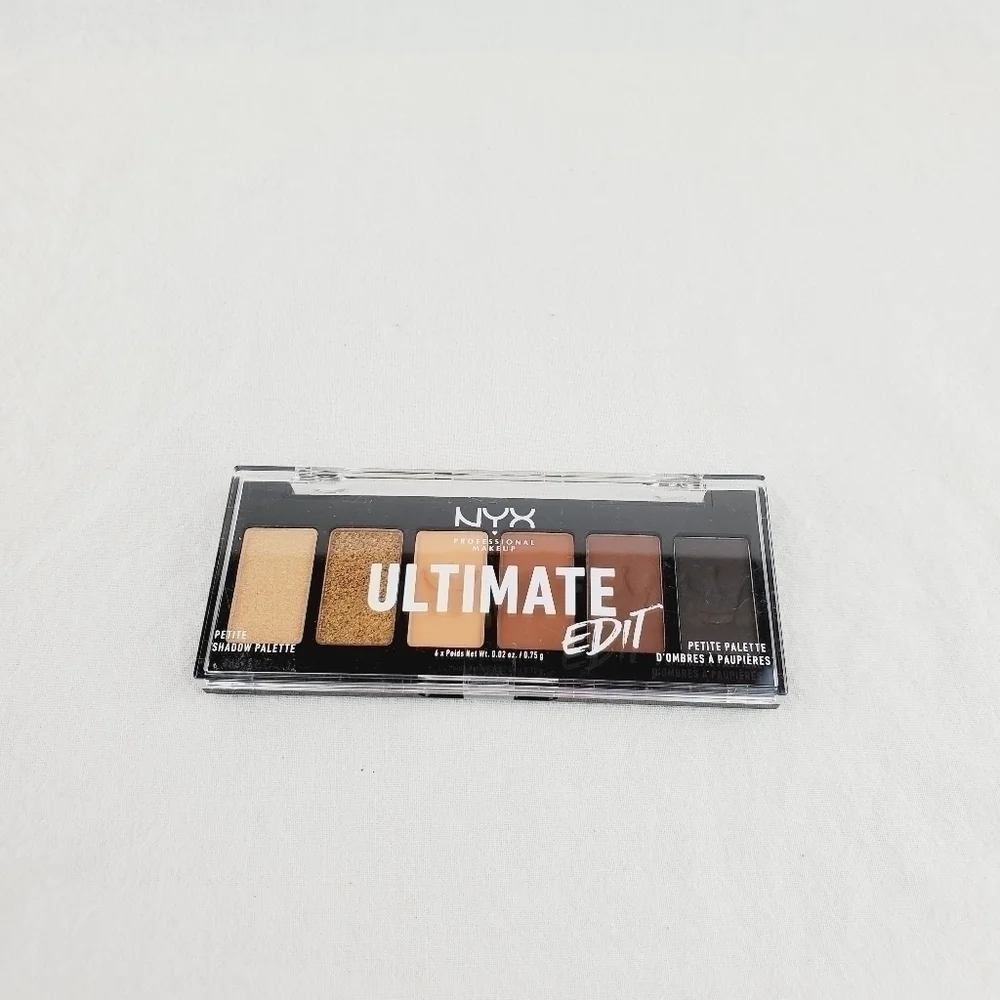 NYX ultimate edit eyeshadow palette